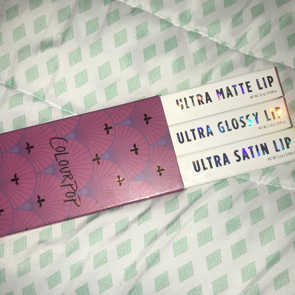 “Can You Knot” set of 3 Color Pop liquid lipsticks